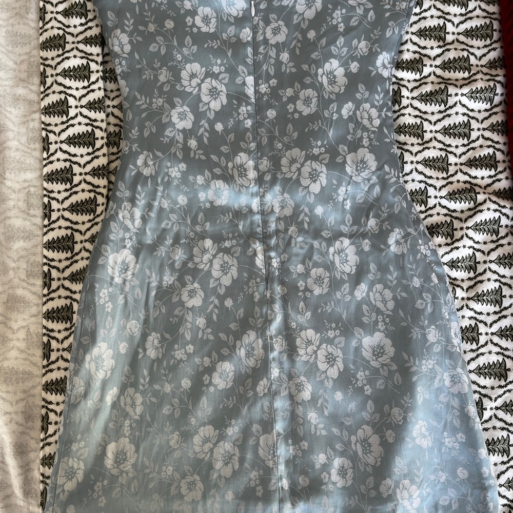 Princess Polly Blue Floral Mini Dress - Picture 2 of 4